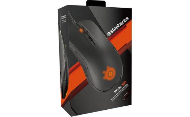 SteelSeries Rival 300 Gaming Mouse - Black